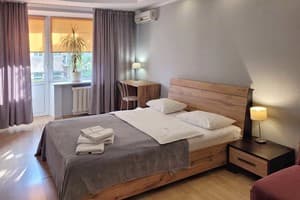 Квартира Home Hotel ул. Малая Житомирская, 10-1. Апартаменты двухместный однокомнатная 9