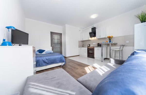 в новом доме на Оболони 6